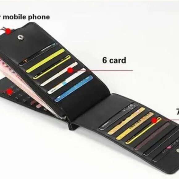 Pink KISMIS RFID Blocking Wallet - Picture 2 of 2